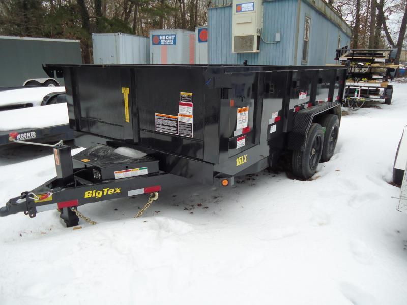 2018 Big Tex Trailers DT 7X14 16LX 14BK 7SIRPD TARP BLACK Dump Trailer 2018 Big Tex Trailers DT 7X14 16LX 14BK 7SIRPD TARP BLACK Dump Trailer