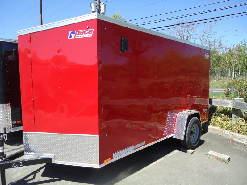 2020 Pace American 6X12 OBDLX SI2 24VS RAMP SVNTS RED Enclosed Cargo Trailer 2020 Pace American 6X12 OBDLX SI2 24VS RAMP SVNTS RED Enclosed Cargo Trailer
