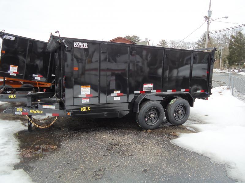 2019 Big Tex Trailers DT 7X16 16LX 16BK 7SIRPD P4 TARP BLACK Dump Trailer 2019 Big Tex Trailers DT 7X16 16LX 16BK 7SIRPD P4 TARP BLACK Dump Trailer
