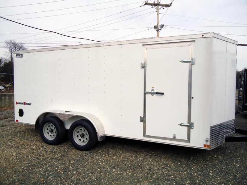 2019 Haulmark 7X16 PPT DT2 RAMP WHITE Enclosed Cargo Trailer 2019 Haulmark 7X16 PPT DT2 RAMP WHITE Enclosed Cargo Trailer
