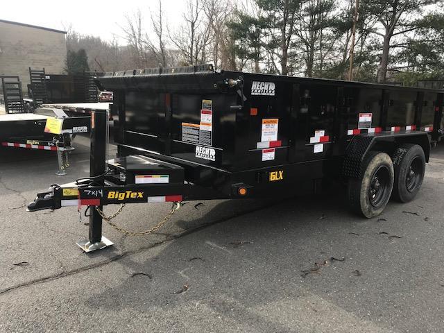 2019 Big Tex Trailers DT 7X14 16LX 14BK 7SIRPD HYJCK TARP BLACK Dump Trailer 2019 Big Tex Trailers DT 7X14 16LX 14BK 7SIRPD HYJCK TARP BLACK Dump Trailer