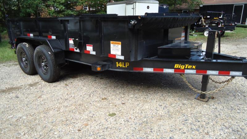 2020 Big Tex Trailers DT 7X14 14LP 14BK6SIR BLACK Dump Trailer 2020 Big Tex Trailers DT 7X14 14LP 14BK6SIR BLACK Dump Trailer