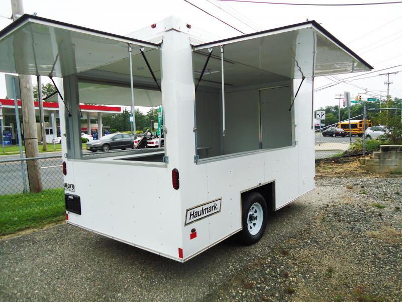 2018 Haulmark 7X12 EZ DS2 WHITE Vending / Concession Trailer 2018 Haulmark 7X12 EZ DS2 WHITE Vending / Concession Trailer