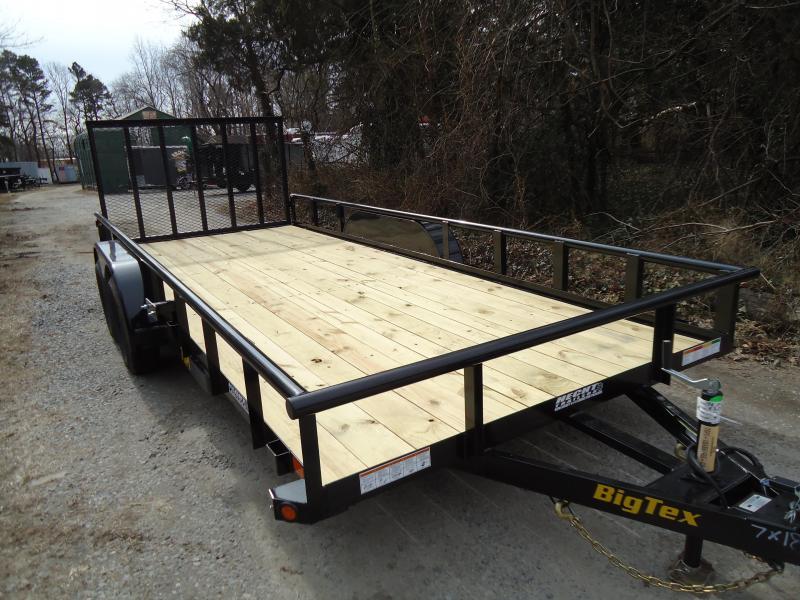 2019 Big Tex Trailers UT 7X18 70PI 18XBK 4RG ADJ COUP BLACK Utility Trailer 2019 Big Tex Trailers UT 7X18 70PI 18XBK 4RG ADJ COUP BLACK Utility Trailer