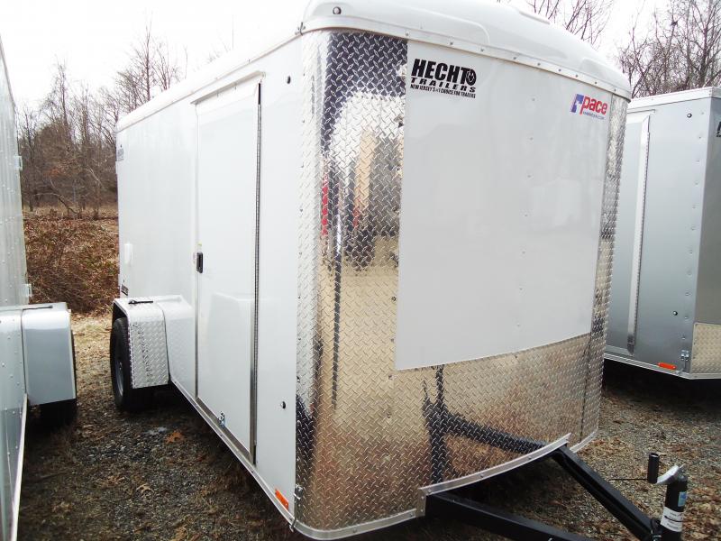 2019 Pace American 6X12 JTSE SI2 RAMP SVNTS WHITE Enclosed Cargo Trailer 2019 Pace American 6X12 JTSE SI2 RAMP SVNTS WHITE Enclosed Cargo Trailer
