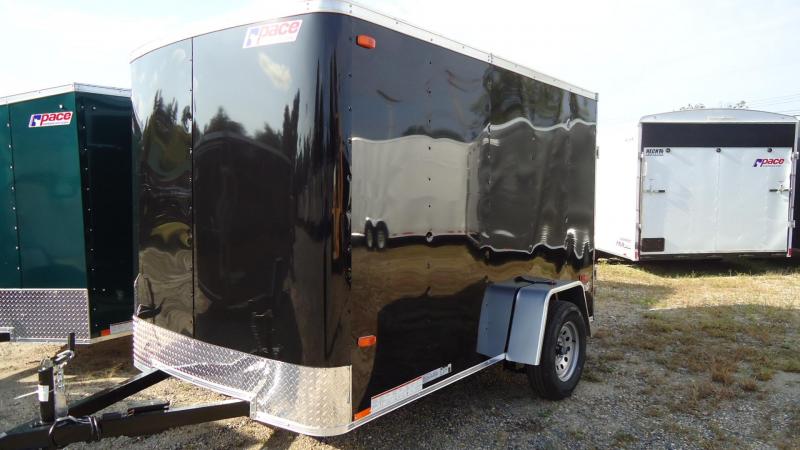 2020 Pace American 6X10 OB SE2 EB STAB JCK RAMP BLACK Enclosed Cargo Trailer 2020 Pace American 6X10 OB SE2 EB STAB JCK RAMP BLACK Enclosed Cargo Trailer