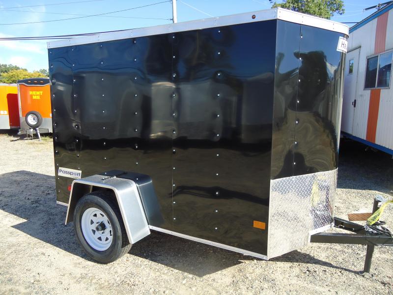 2018 Haulmark 5X8 PPT DS2 LD RAMP BLACK Enclosed Cargo Trailer 2018 Haulmark 5X8 PPT DS2 LD RAMP BLACK Enclosed Cargo Trailer
