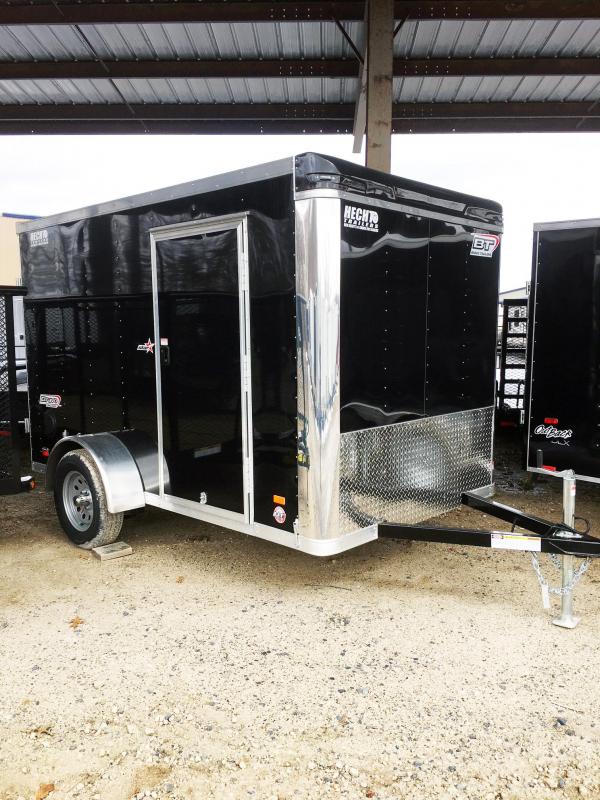 2018 Bravo Trailers 6X10 ST SA APP BLACK Enclosed Cargo Trailer 2018 Bravo Trailers 6X10 ST SA APP BLACK Enclosed Cargo Trailer
