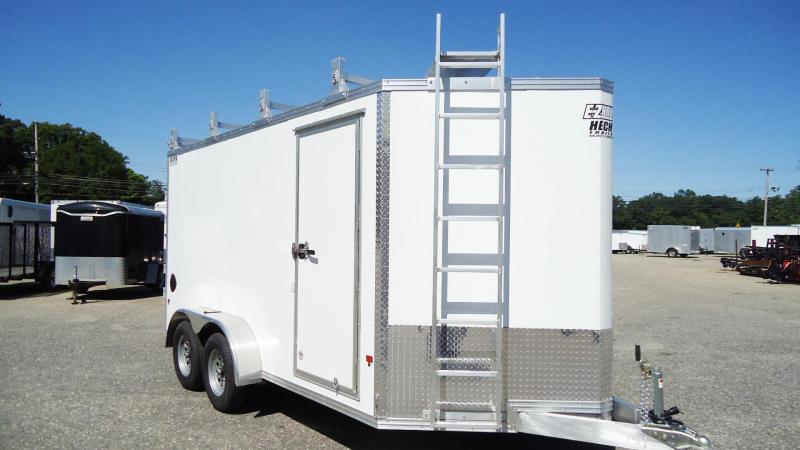 2019 E-Z Hauler 7X14 EZEC UCP ULTIMATE CONTRACTOR PACKAGE V SD LDRRCK CATWK WHITE Enclosed Cargo Trailer 2019 E-Z Hauler 7X14 EZEC UCP ULTIMATE CONTRACTOR PACKAGE V SD LDRRCK CATWK WHITE Enclosed Cargo Trailer