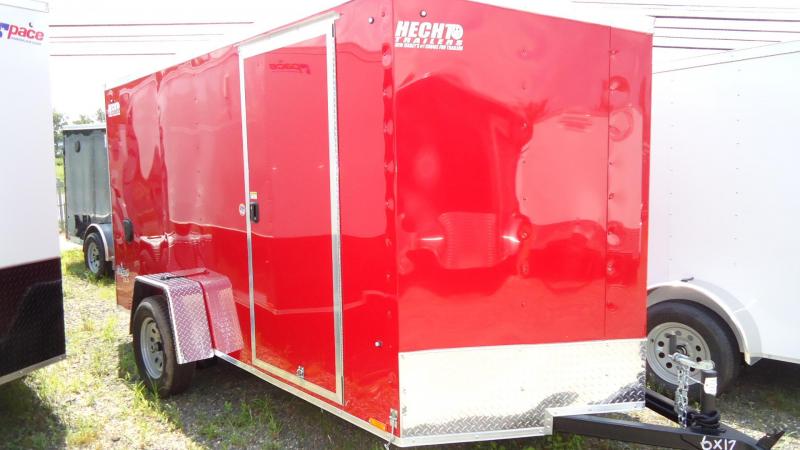 2020 Pace American 6X12 OBDLX SI2 24VS SVNT RED Enclosed Cargo Trailer 2020 Pace American 6X12 OBDLX SI2 24VS SVNT RED Enclosed Cargo Trailer