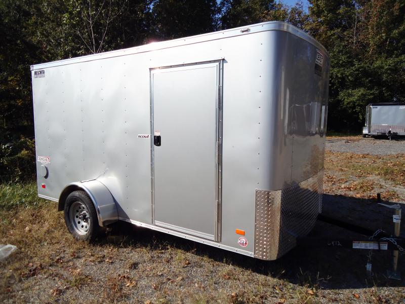 2019 Bravo Trailers 6X12 SC SA LD RAMP SILVER Enclosed Cargo Trailer 2019 Bravo Trailers 6X12 SC SA LD RAMP SILVER Enclosed Cargo Trailer
