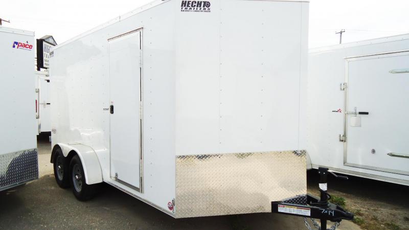 2020 Bravo Trailers 7X14 SC TA2 30V 6X APP WHITE Enclosed Cargo Trailer 2020 Bravo Trailers 7X14 SC TA2 30V 6X APP WHITE Enclosed Cargo Trailer