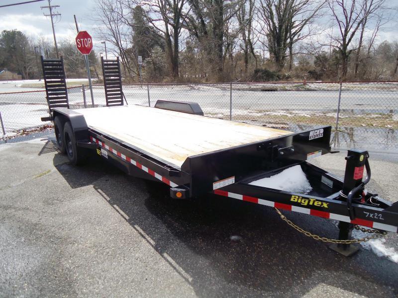 2019 Big Tex Trailers EH 7X22 16ET 19+3BK5SUKR KNEE BLACK Car / Racing Trailer 2019 Big Tex Trailers EH 7X22 16ET 19+3BK5SUKR KNEE BLACK Car / Racing Trailer