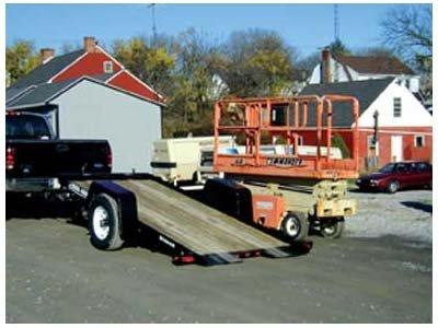 2008 Bri-Mar USED T412-6 TILT TRAILER Equipment Trailer 2008 Bri-Mar USED T412-6 TILT TRAILER Equipment Trailer