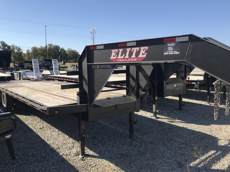 2012 Elite Trailers 85x205 Gooseneck Flatbed Trailer 2012 Elite Trailers 85x205 Gooseneck Flatbed Trailer