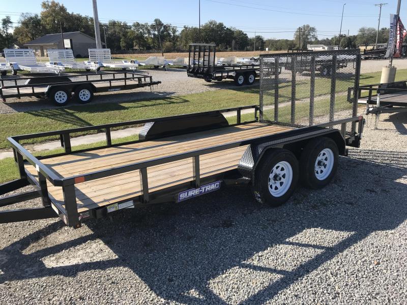 2019 Sure-Trac ST8214TA-B-030 Flatbed Trailer 2019 Sure-Trac ST8214TA-B-030 Flatbed Trailer