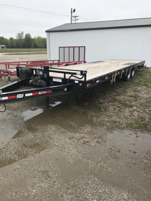 2014 PJ Trailers 8x28 Deckover Flatbed Flatbed Trailer 2014 PJ Trailers 8x28 Deckover Flatbed Flatbed Trailer