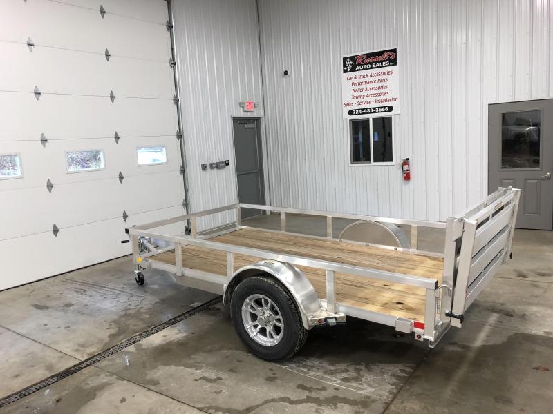H&H 66"x10' RAILSIDE ALUMINUM TRAILER H&H 66"x10' RAILSIDE ALUMINUM TRAILER