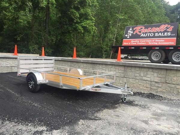 H&H Trailer 76"x12 Aluminum Trailer (RSA) H&H Trailer 76"x12 Aluminum Trailer (RSA)