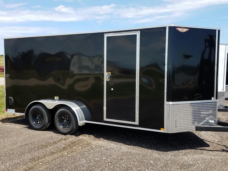 2019 H&H Trailers 8x18 Cargo Black Flat Top V-Nose Tandem 5.2k Axles 2019 H&H Trailers 8x18 Cargo Black Flat Top V-Nose Tandem 5.2k Axles