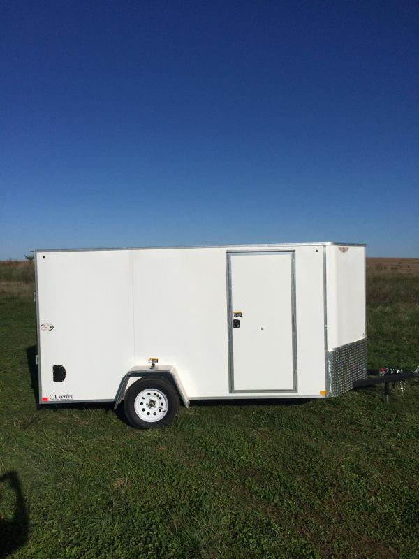 2019 H&H Trailers 6x12 Cargo White Flat Top V-Nose Single Axle in Ashburn, VA 2019 H&H Trailers 6x12 Cargo White Flat Top V-Nose Single Axle in Ashburn, VA