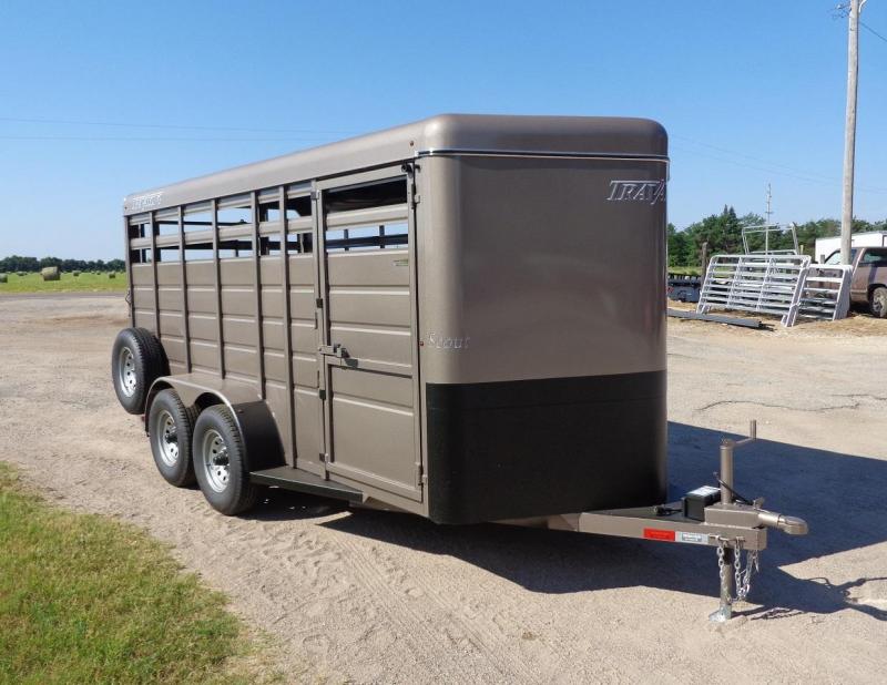 2019 Travalong Scout 6'8" x 16' Livestock Trailer 2019 Travalong Scout 6'8" x 16' Livestock Trailer
