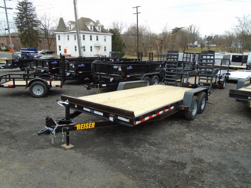 2018 Reiser Trailers ET1812K Flatbed Trailer 2018 Reiser Trailers ET1812K Flatbed Trailer