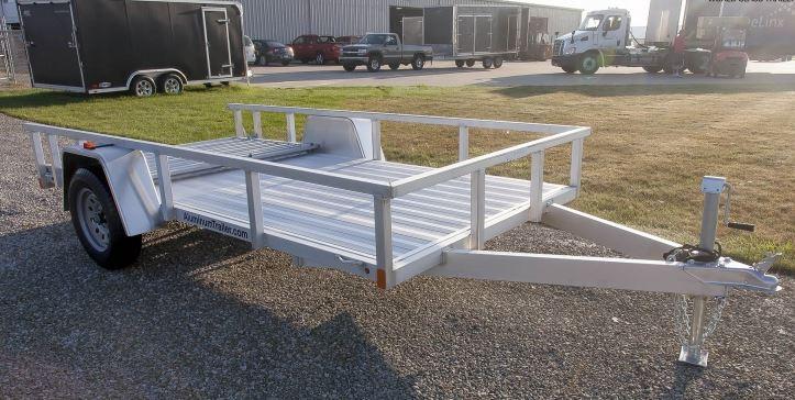 2018 Aluminum Trailer Company OUTAB5008 Flatbed Trailer 2018 Aluminum Trailer Company OUTAB5008 Flatbed Trailer