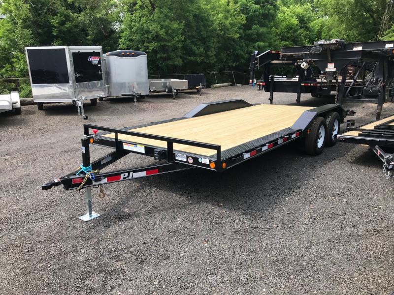 2019 PJ Trailers B5 20 Car Hauler Flatbed Trailer 2019 PJ Trailers B5 20 Car Hauler Flatbed Trailer