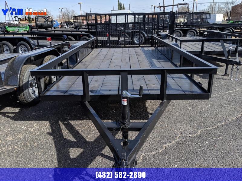 C&M 76 x 14 Tanedem Dovetail Gate Utility Trailer C&M 76 x 14 Tanedem Dovetail Gate Utility Trailer