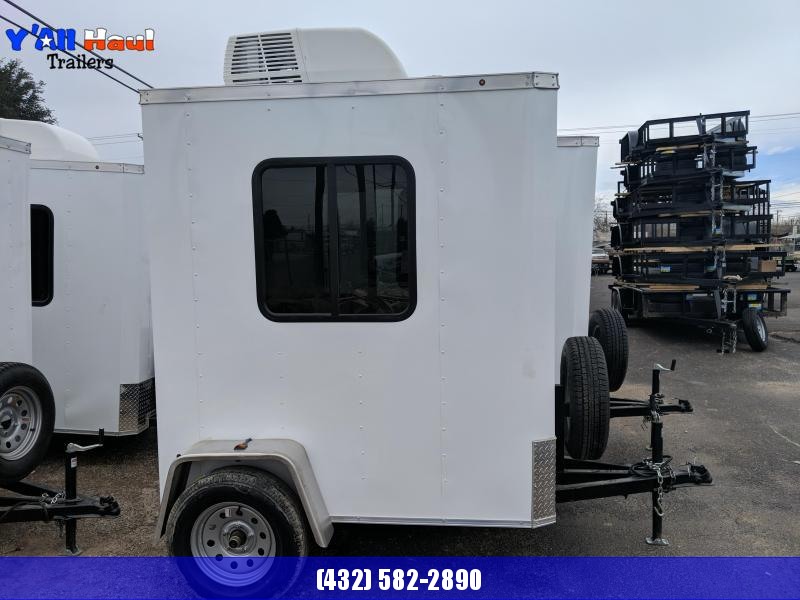 2019 Salvation Trailers 4x6 Guard shack Enclosed Cargo Trailer 2019 Salvation Trailers 4x6 Guard shack Enclosed Cargo Trailer