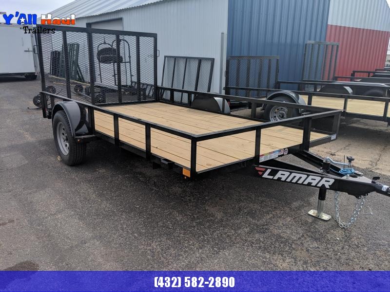 2019 Lamar Trailers 83x12 single Utility Trailer 4' Gate 2019 Lamar Trailers 83x12 single Utility Trailer 4' Gate