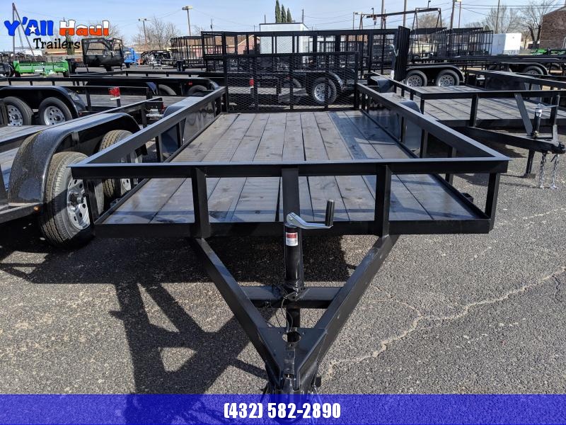 2019 CM 76x16 Dovetail 32"Gate Utility Trailer 2019 CM 76x16 Dovetail 32"Gate Utility Trailer