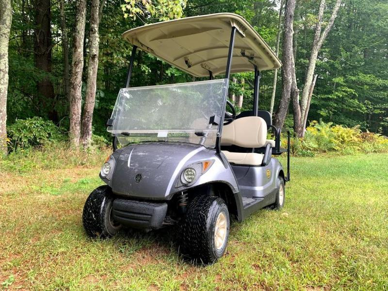 2014 Yamaha GAS 4 Pass Golf Cart Metallic Anthracite-Fold down seat 2014 Yamaha GAS 4 Pass Golf Cart Metallic Anthracite-Fold down seat