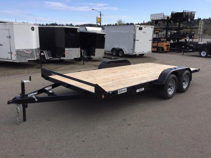 Eagle Trailer E4FB716TA2 Flatbed Trailer Eagle Trailer E4FB716TA2 Flatbed Trailer