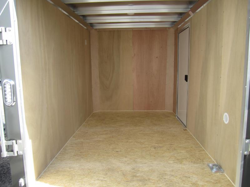 Aluminum Trailer Company 6X10 ALUMINUM RAMP DOOR Enclosed Cargo Trailer Aluminum Trailer Company 6X10 ALUMINUM RAMP DOOR Enclosed Cargo Trailer