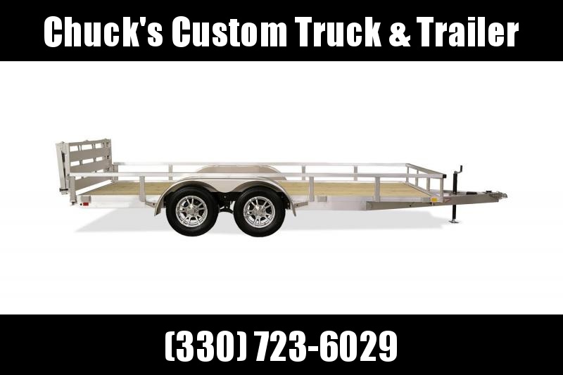 2019 H and H Trailer 82X14 TUBE TOP TANDEM ALUMINUM Utility Trailer 2019 H and H Trailer 82X14 TUBE TOP TANDEM ALUMINUM Utility Trailer