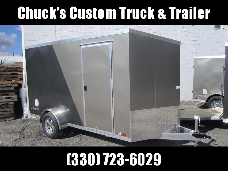Aluminum Trailer Company 6X12 ALUMINUM PEWTER/CHARCOAL RAMP DOOR Enclosed Cargo Trailer Aluminum Trailer Company 6X12 ALUMINUM PEWTER/CHARCOAL RAMP DOOR Enclosed Cargo Trailer