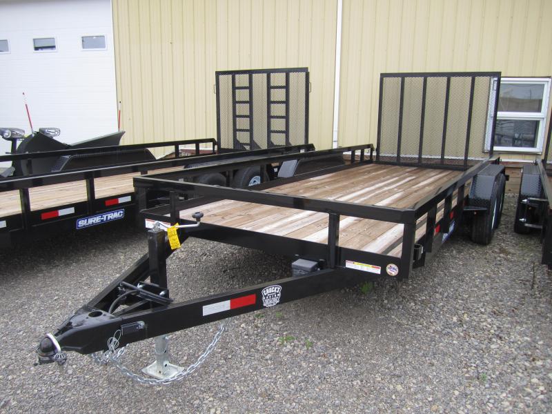 2018 Sure-Trac 7 X 18 Tube Top Utility 10K Tandem 2018 Sure-Trac 7 X 18 Tube Top Utility 10K Tandem