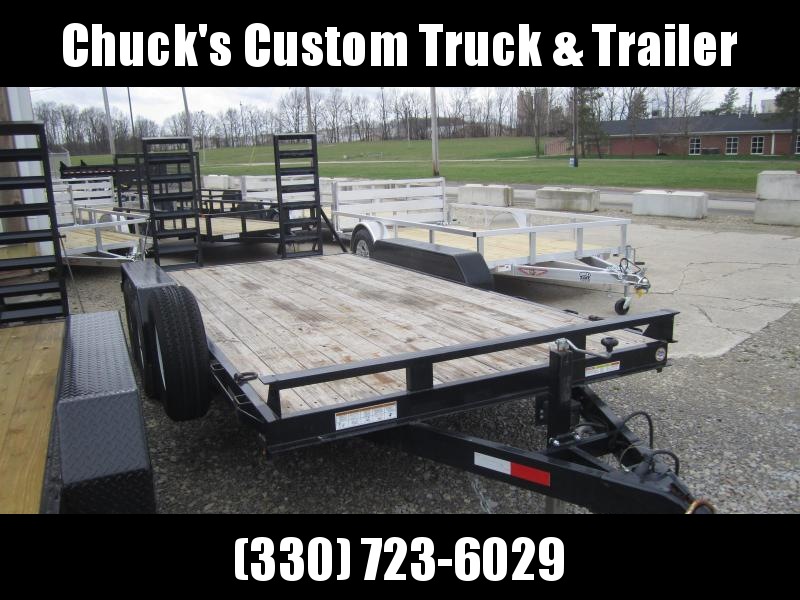 2016 Sure-Trac 7X16 IMPLEMENT TRAILER USED 2016 Equipment Trailer 2016 Sure-Trac 7X16 IMPLEMENT TRAILER USED 2016 Equipment Trailer