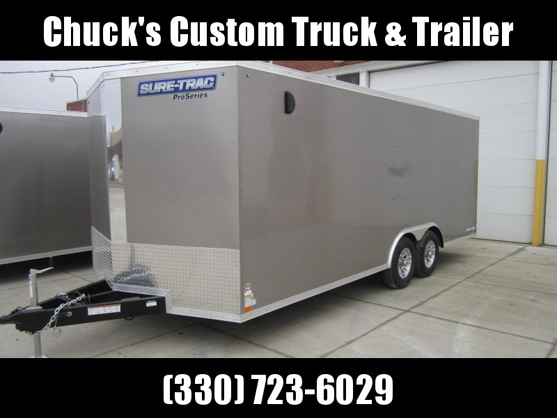 2019 Sure-Trac 8.5x20 Pro Series Wedge C. Hauler TA 10K 2019 Sure-Trac 8.5x20 Pro Series Wedge C. Hauler TA 10K
