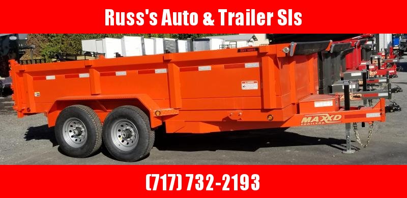 2019 Maxxd DMX 7X14 Dump Trailer w/ 7' Slide-In Ramps 2019 Maxxd DMX 7X14 Dump Trailer w/ 7' Slide-In Ramps