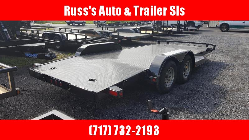 2018 Top Hat Trailers Steel Deck 7 X 18 Car Hauler w/ Chrome Pkg 2018 Top Hat Trailers Steel Deck 7 X 18 Car Hauler w/ Chrome Pkg