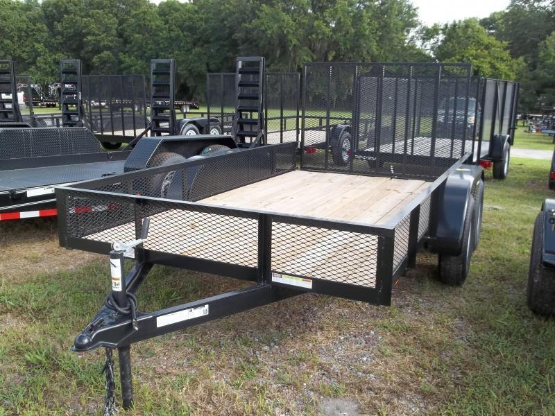 2018 Triple Crown 6x12 Tandem Axle Mesh Open Utility Trailer 2018 Triple Crown 6x12 Tandem Axle Mesh Open Utility Trailer