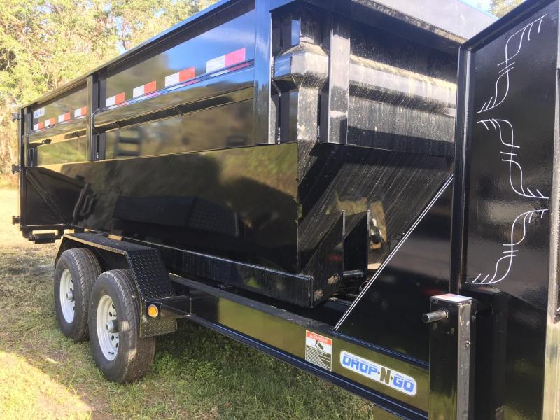 2019 Load Trail 7x14 GN Drop N GO Roll Off Dump Trailer Southern