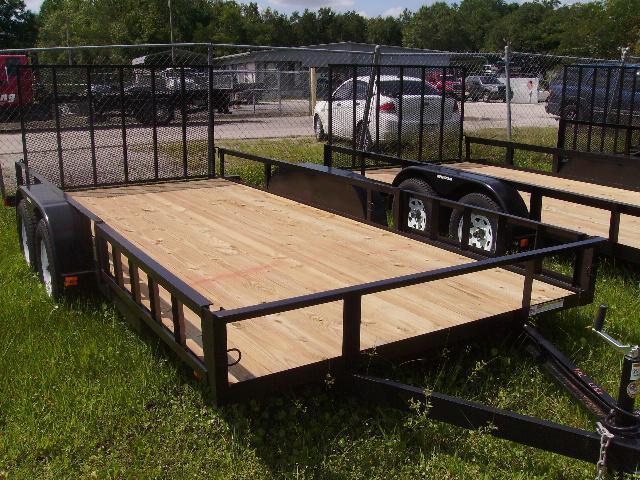 2018 Triple Crown 7x16 Tandem Axle Open Utility Trailer 2018 Triple Crown 7x16 Tandem Axle Open Utility Trailer