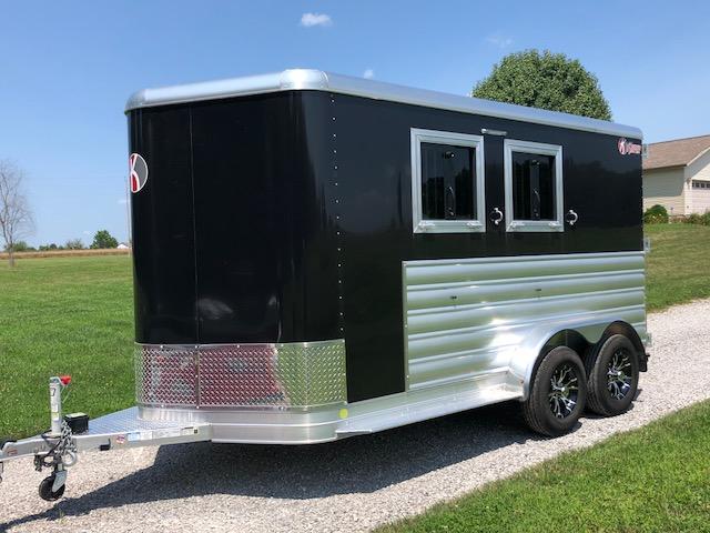 2018 Kiefer Manufacturing 2 Horse Genesis Horse Trailer 2018 Kiefer Manufacturing 2 Horse Genesis Horse Trailer