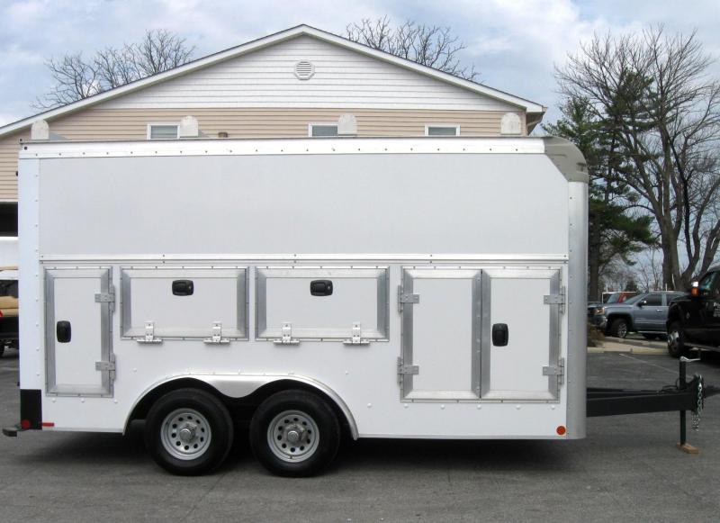 8'x15' Work 'n Tow Contractor's DREAM Tool Enclosed Trailer Trailers