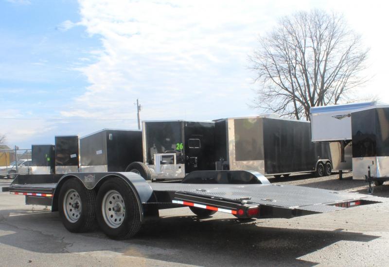 2018 18' Appalachian Professional Series Hyd. Tilt Car Trailer Trailers For Sale Near Me