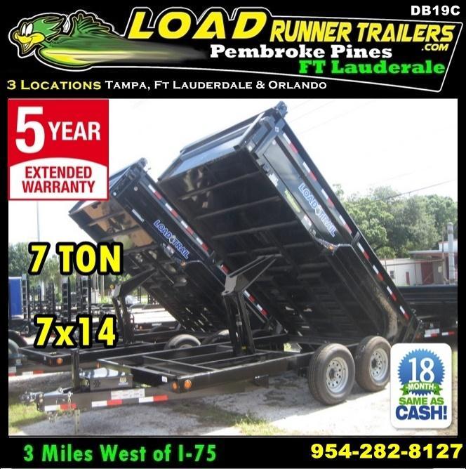 *DB19C* Load Trail 14K 7 TON Dump Trailer | D83-14T7-24S *DB19C* Load Trail 14K 7 TON Dump Trailer | D83-14T7-24S